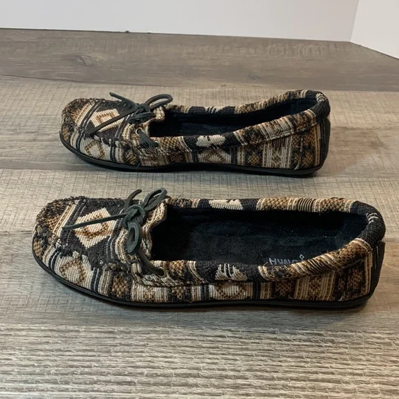 Minnetonka Aztec print loafers size 9 - Picture 5 of 8